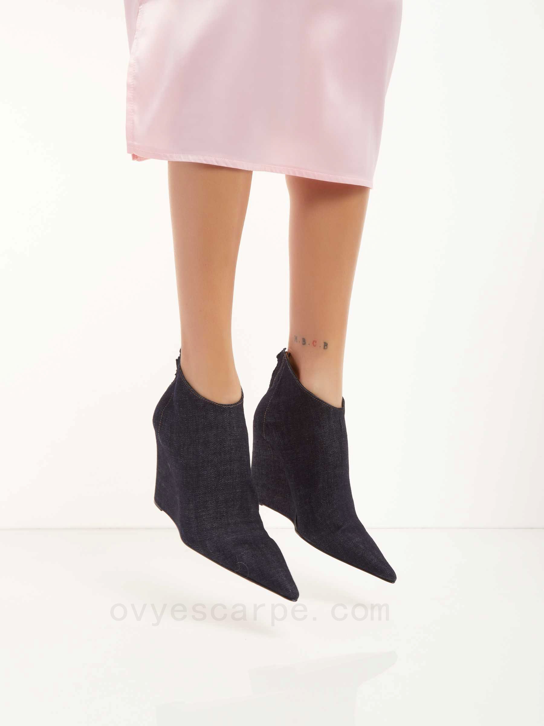 (image for) ovye shop Wedge Jeans Ankle Boots F08161027-0471 Al 70 Outlet